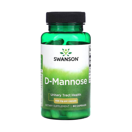 D-Mannose, 700mg, Swanson, 60 capsule SW1185