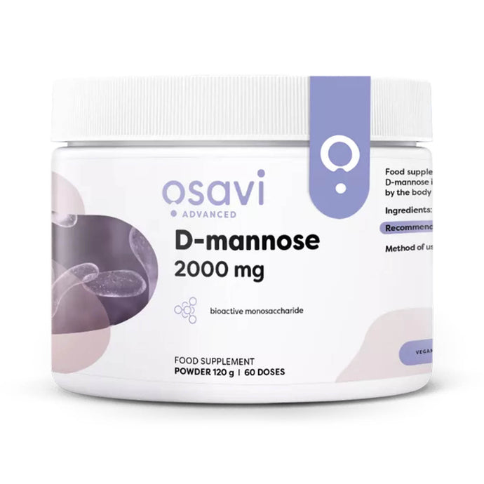 D-Mannose Powder, (Sănătatea Tractului Urinar), 2000 mg, Osavi, 120g
