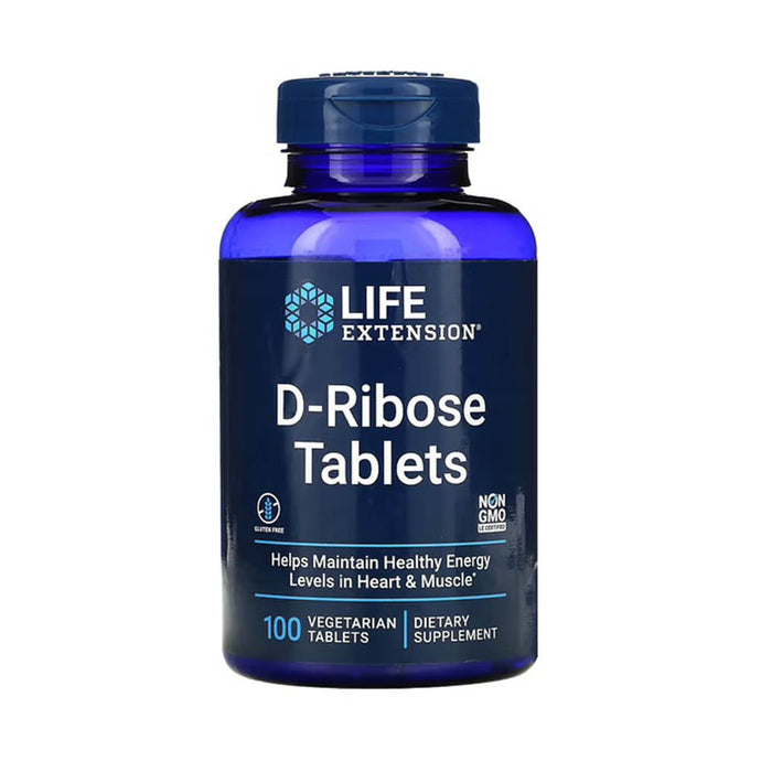 D-Ribose Tablets, Life Extension, 100 tablete
