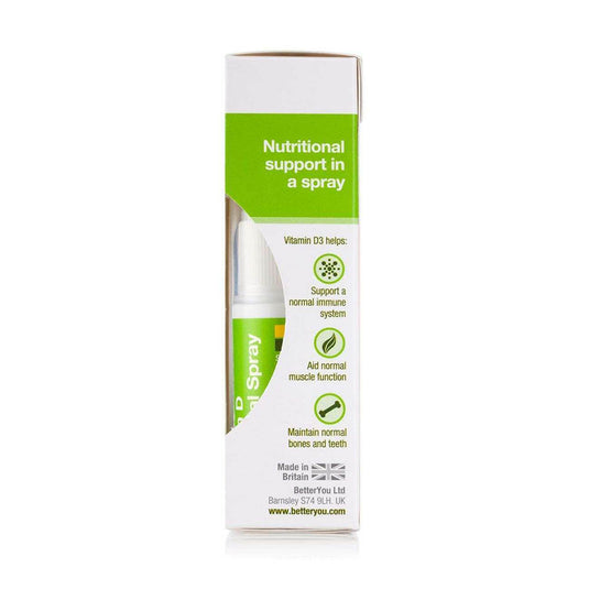 5+1 Gratuit D3000 IU, Daily Vitamin D Oral Spray, BetterYou, 15 ml