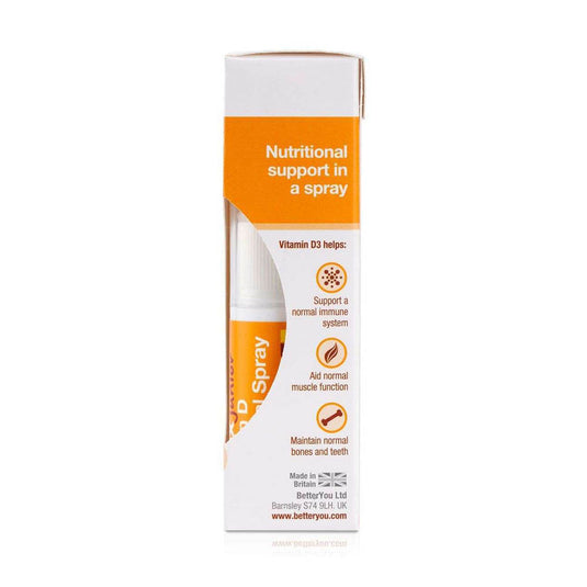 D400 DLux Junior Daily Vitamin D Oral Spray, BetterYou, 15 ml