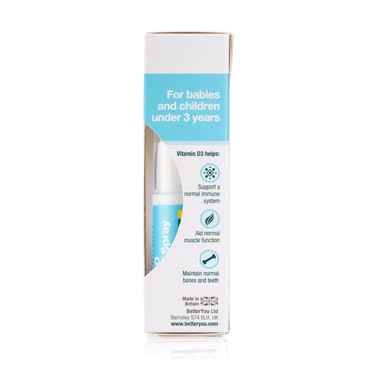 D400 IU Infant Vitamin D Oral Spray, BetterYou, 15 ml