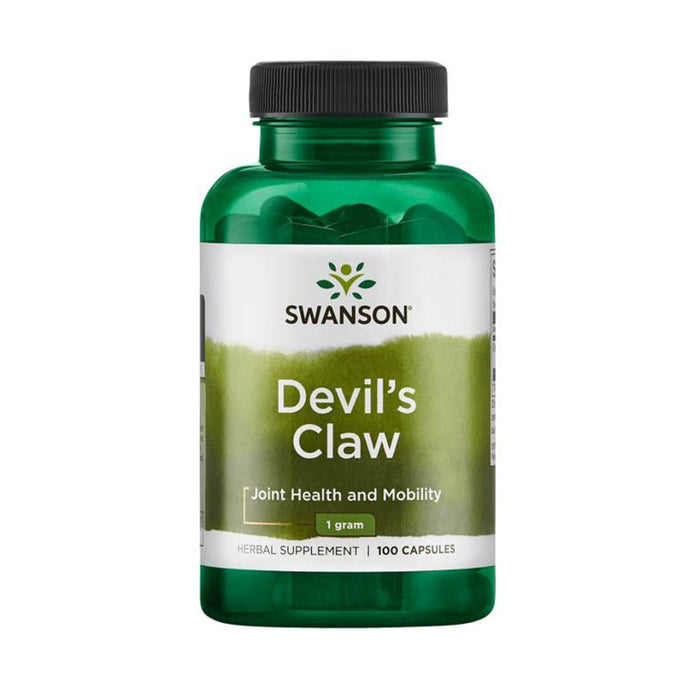 Devil's Claw (Gheara Diavolului), 500mg, Swanson, 100 capsule SW959