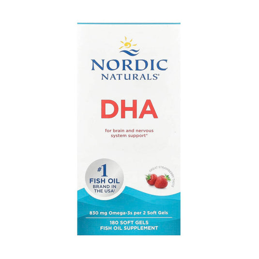 DHA (Omega 3), 480 mg, Nordic Naturals, 90 softgels