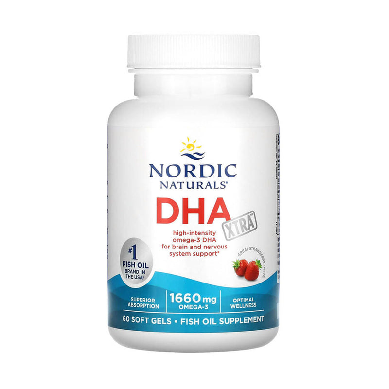 Încărcați imaginea în vizualizatorul Galerie, DHA Xtra Omega 3, 960 mg, Nordic Naturals, 60 softgels
