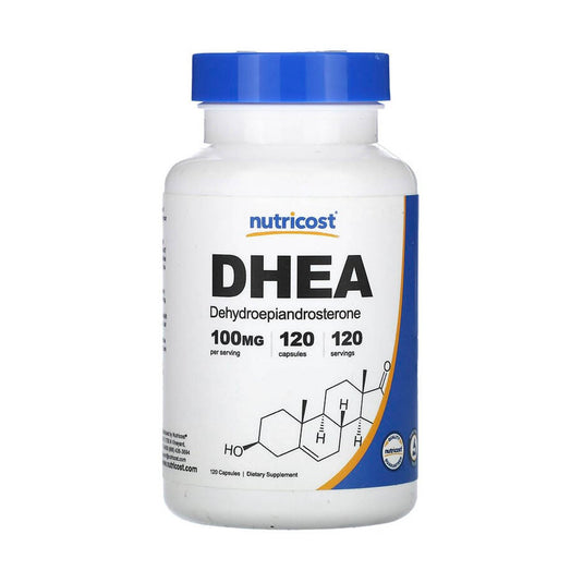 DHEA (Suport Hormonal), 50 mg, Nutricost, 30 Capsule