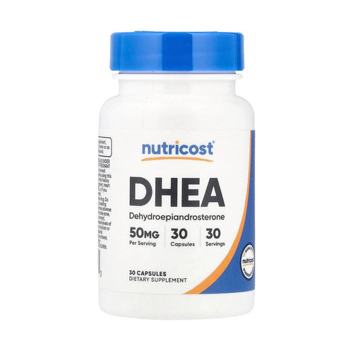 DHEA (Suport Hormonal), 50 mg, Nutricost, 30 Capsule
