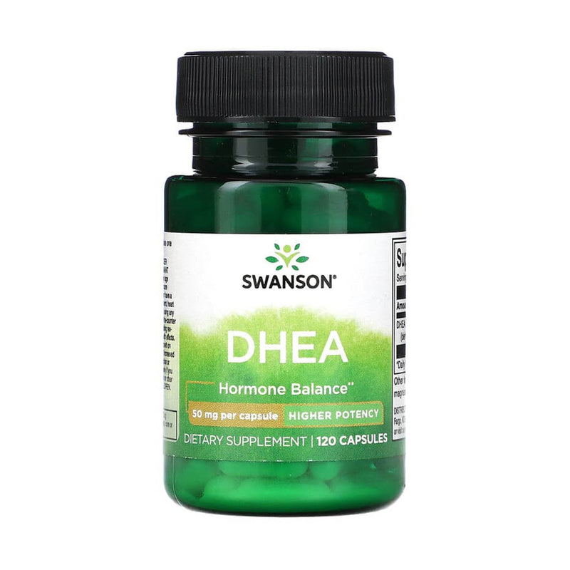 Încărcați imaginea în vizualizatorul Galerie, DHEA (Suport Hormonal), 25 mg, Swanson, 120 capsule SW526
