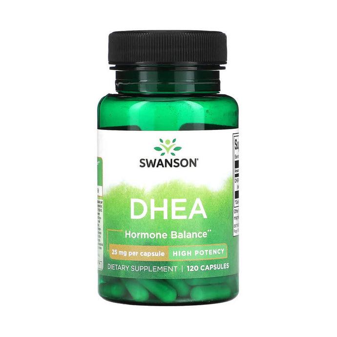 DHEA (Suport Hormonal), 25 mg, Swanson, 120 capsule SW526