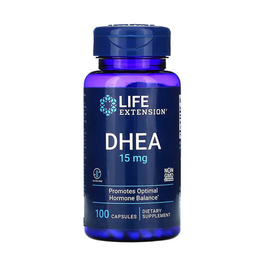 DHEA (Dehidroepiandrosteron), 15 mg, Life Extension, 100 capsule