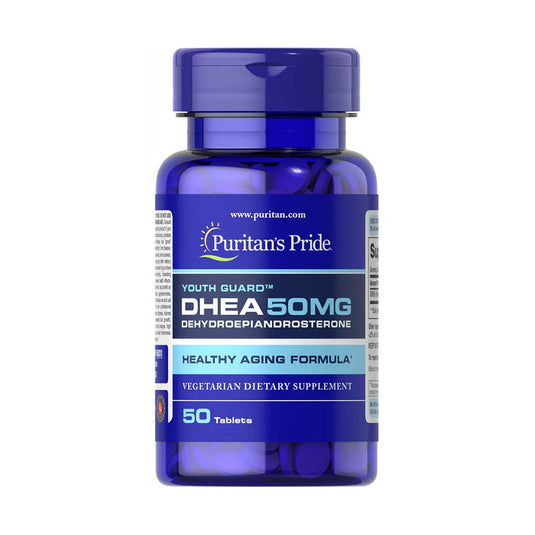 DHEA (Dehidroepiandrosteron), 50 mg, Puritans Pride, 50 tablete