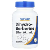 Dihydroberberine (Dihidro Berberina), 100 mg, Nutricost, 60 capsule