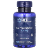 DL-Phenylalanine (Focus și Stare de Bine) 500 mg, Life Extension, 100 capsule