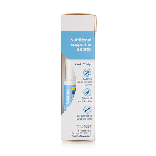 5+1 Gratuit DLUX 1000 IU Vitamin D Oral Spray, BetterYou, 15ml