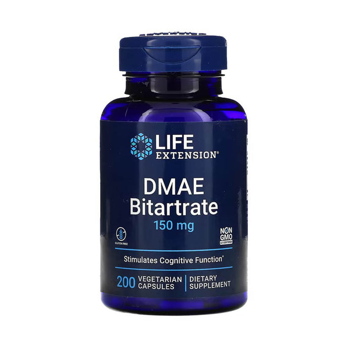 DMAE Bitartrate, 150 mg, Life Extension, 200 capsule