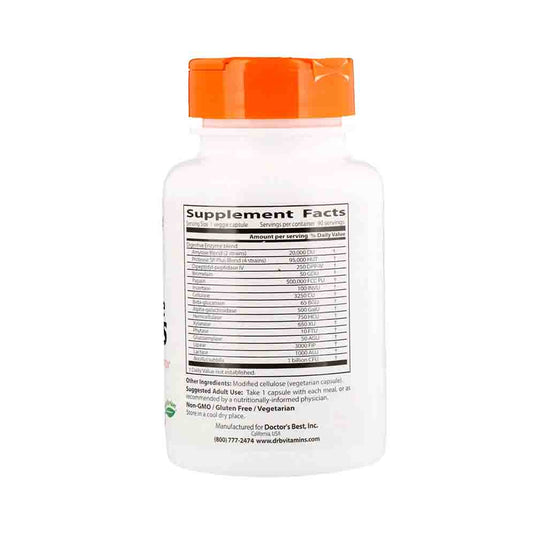 Digestive Enzymes (Enzime Digestive), Doctor's Best, 90 capsule