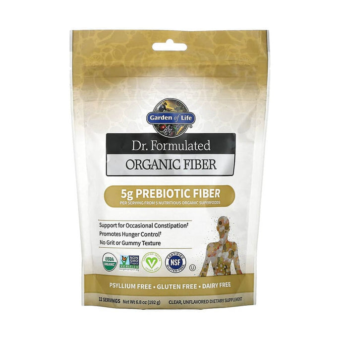Fibre Prebiotice Organice, Dr. Formulated, Garden of Life, 192 g