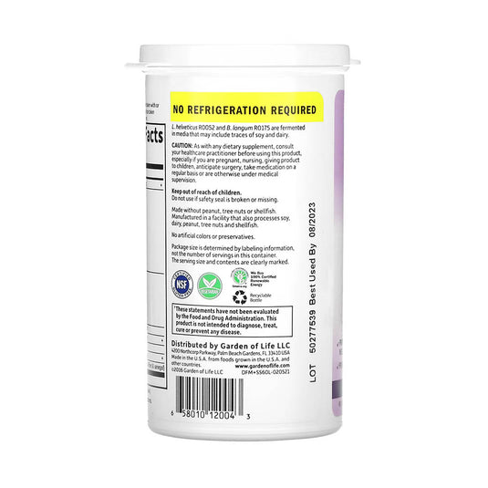 Dr. Formulated Probiotics, Mood+ 50 Billion, Garden of Life, 60 capsule