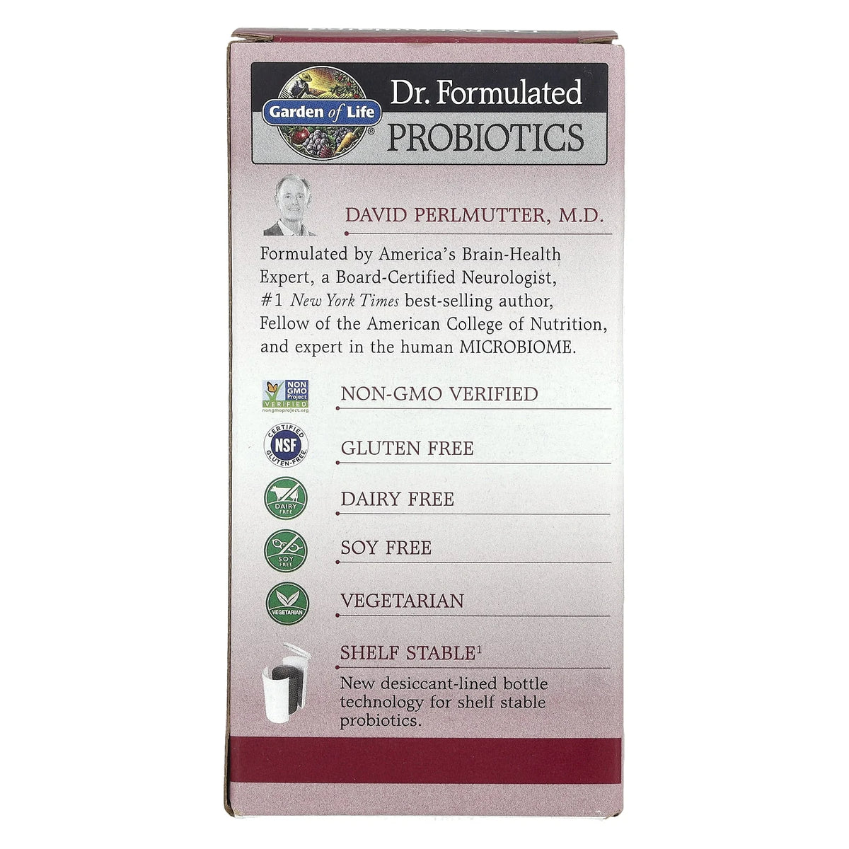 Dr. Formulated Probiotics, Urinary Tract+, Garden of Life, 60 capsule