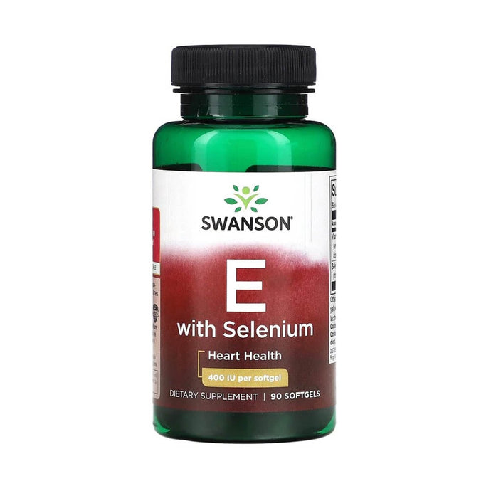 E-400 with Selenium, Swanson, 90 softgels SWU022