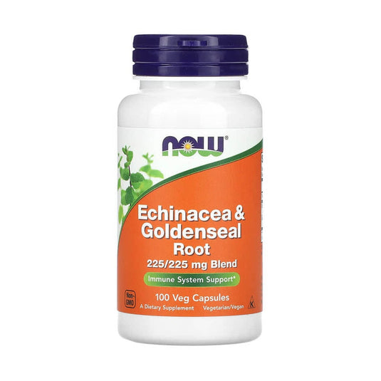 Echinacea & Goldenseal Root, 225 mg, Now Foods, 100 capsule