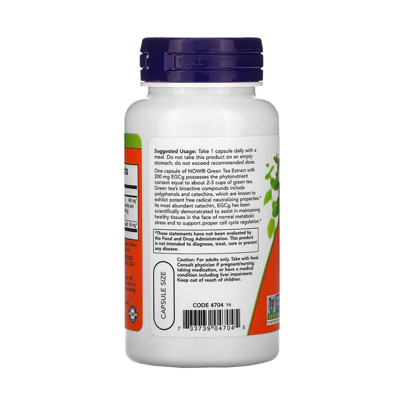 Încărcați imaginea în vizualizatorul Galerie, EGCg Green Tea Extract (Ceai Verde) 400mg, Now Foods, 90 capsule
