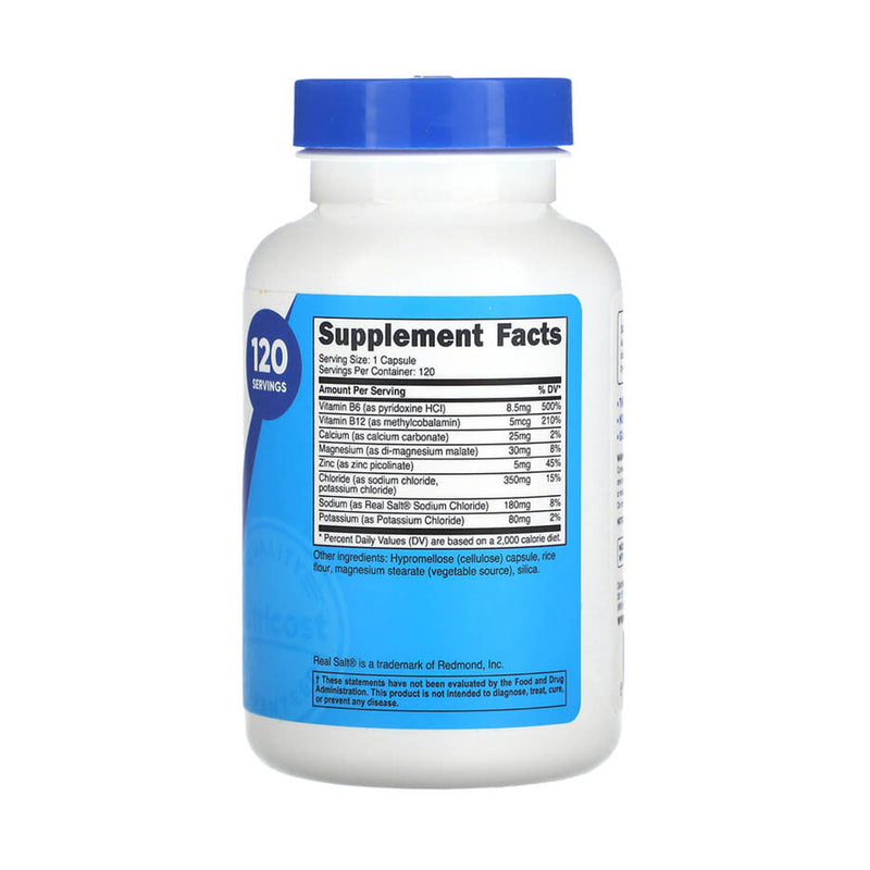 Încărcați imaginea în vizualizatorul Galerie, Electrolyte Complex Advanced Hydration, Nutricost, 120 Capsule
