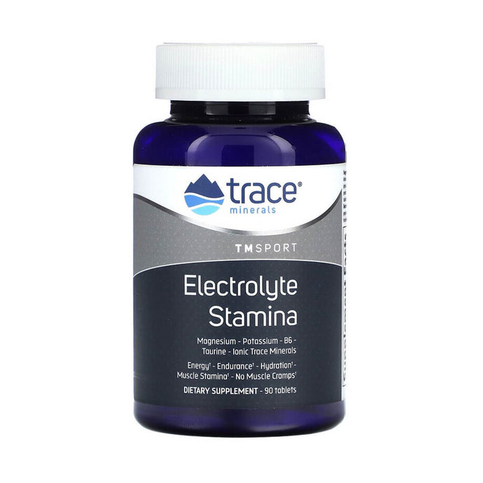 Electrolyte Stamina, Trace Minerals, 90 tablete