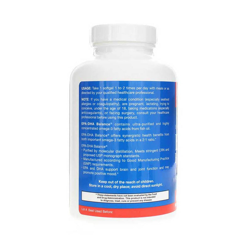 Încărcați imaginea în vizualizatorul Galerie, EPA-DHA Balance Omega 3, Jarrow Formulas, 120 softgels
