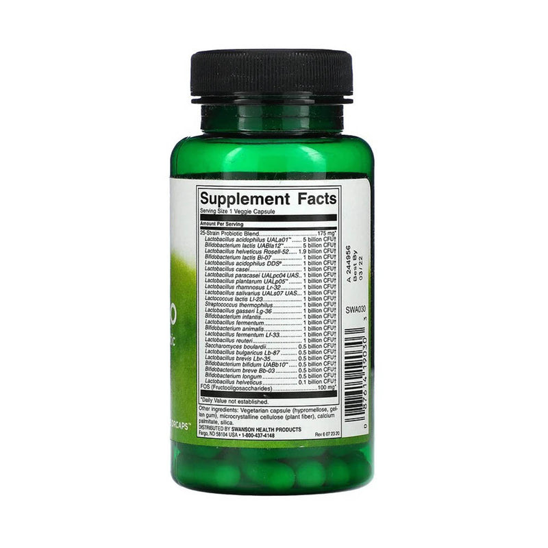 Încărcați imaginea în vizualizatorul Galerie, Epic Pro 25-Strain Probiotic (30 billion), Swanson, 30 capsule SWA030
