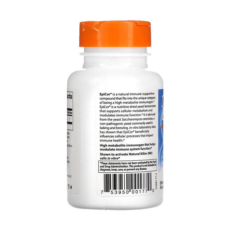 Încărcați imaginea în vizualizatorul Galerie, EpiCor, (Drojdie Fermentata) 500 mg, Doctor&#39;s Best, 60 capsule
