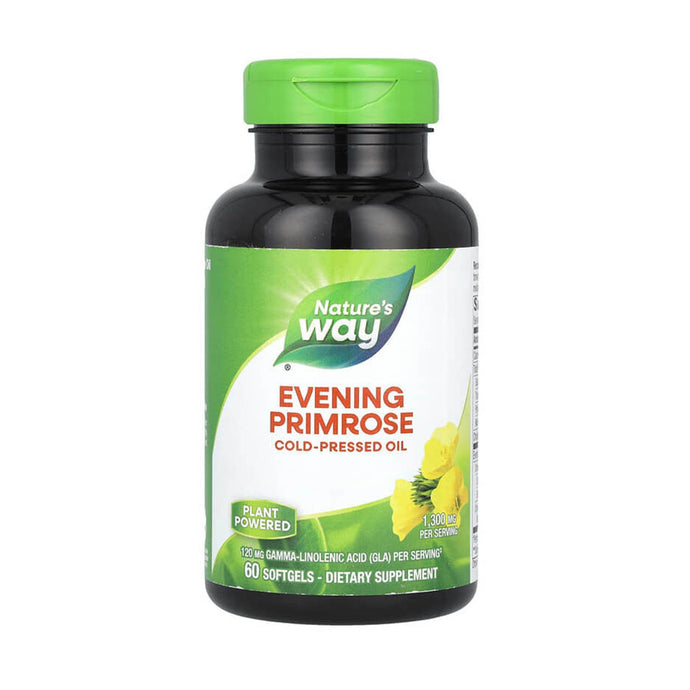 Evening Primrose, 1300 mg, Nature's Way, 60 Softgels