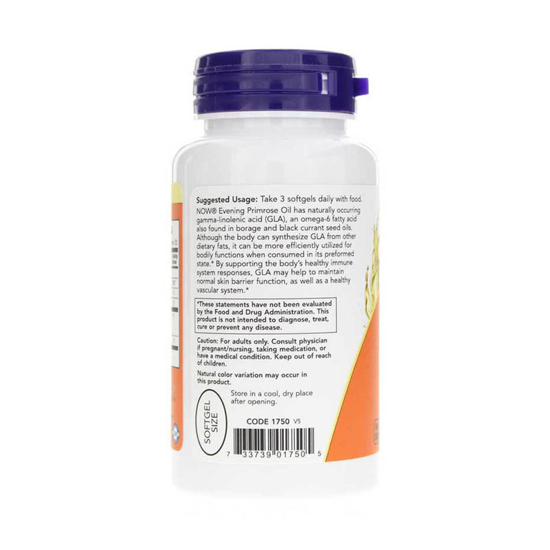Încărcați imaginea în vizualizatorul Galerie, Evening Primrose Oil (Ulei de Primula), 500mg, Now Foods, 100 softgels
