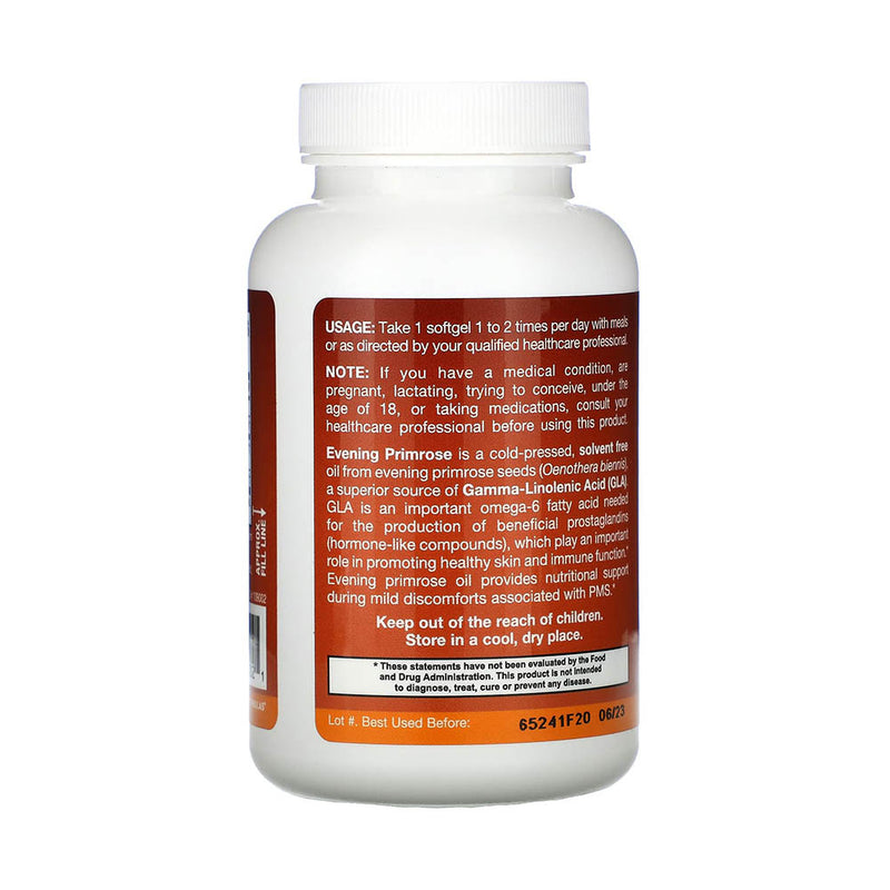 Încărcați imaginea în vizualizatorul Galerie, Evening Primrose (Ulei de Primula), 1300 mg, Jarrow Formulas, 60 softgels
