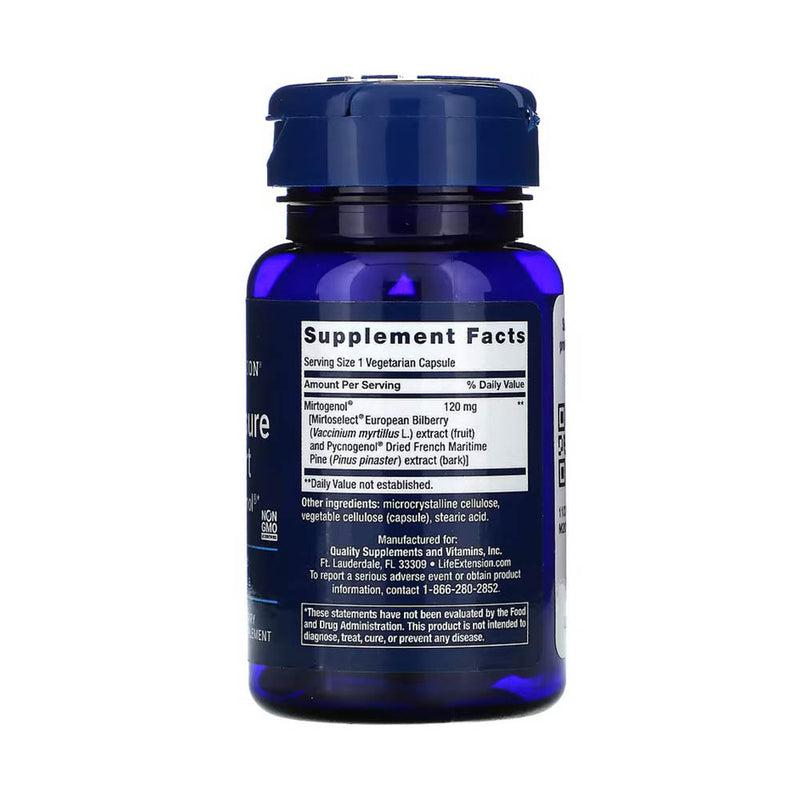 Încărcați imaginea în vizualizatorul Galerie, Eye Pressure Support with Mirtogenol, Life Extension, 30 capsule
