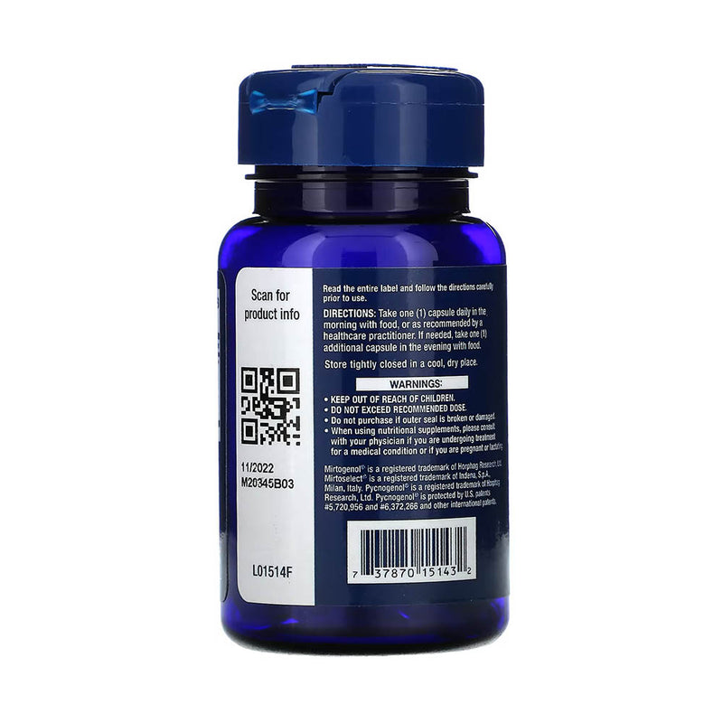 Încărcați imaginea în vizualizatorul Galerie, Eye Pressure Support with Mirtogenol, Life Extension, 30 capsule
