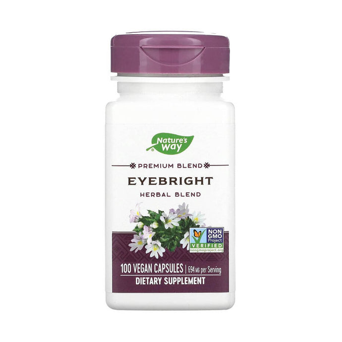 Eyebright, Herbal Blend (Sănătatea Ochilor) 694 mg, Nature's Way, 100 capsule