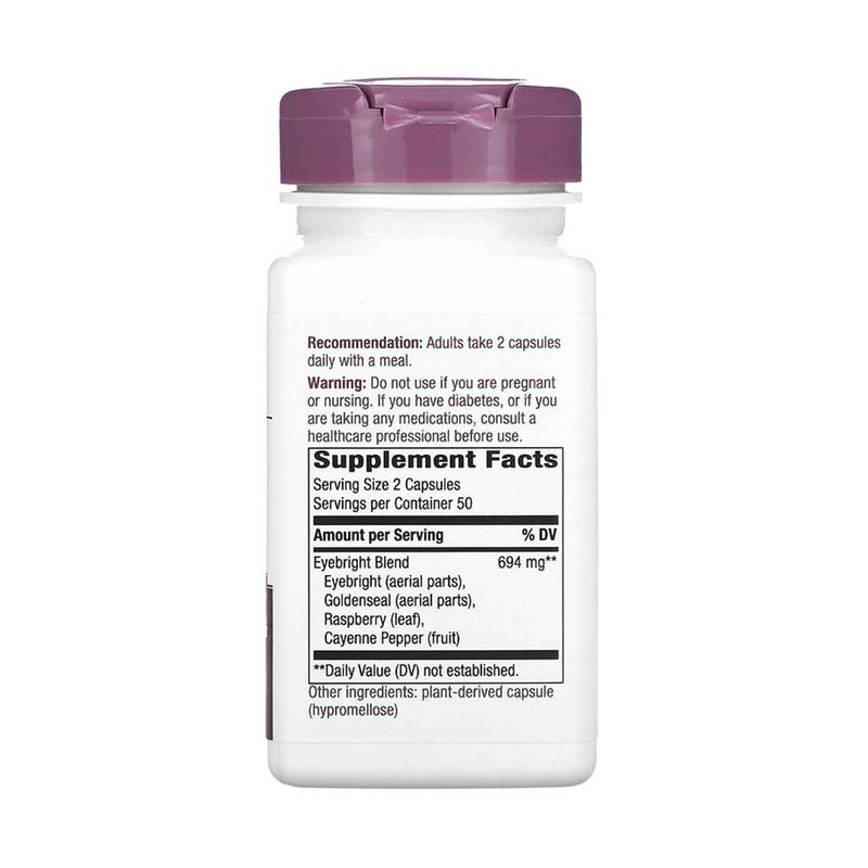 Încărcați imaginea în vizualizatorul Galerie, Eyebright, Herbal Blend (Sănătatea Ochilor) 694 mg, Nature&#39;s Way, 100 capsule

