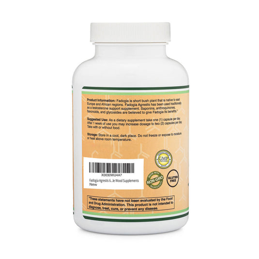 Fadogia Agrestis Extract, 300 mg, Double Wood Supplements, 180 capsule