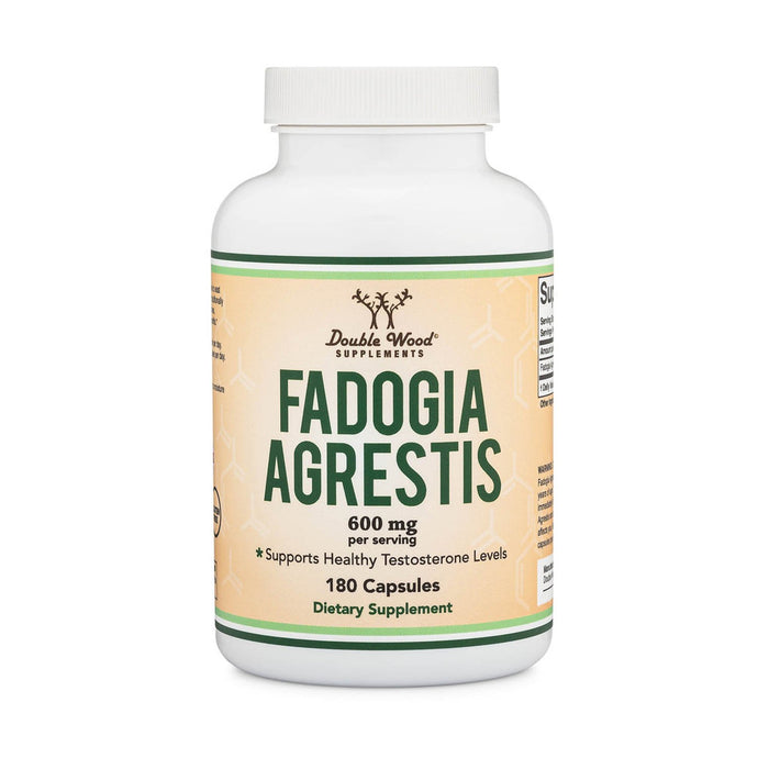 Fadogia Agrestis Extract, 300 mg, Double Wood Supplements, 180 capsule