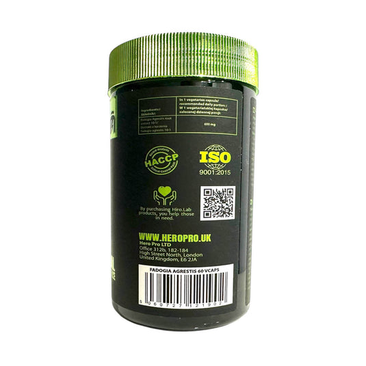Fadogia Agrestis Extract, 600 mg, HIRO LAB, 60 capsule