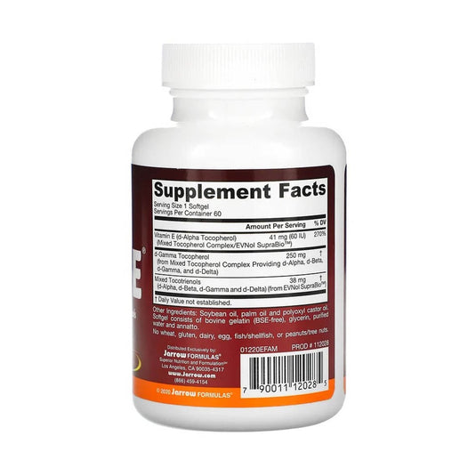 Famil-E (Complex Vitamin E), Jarrow Formulas, 60 softgels