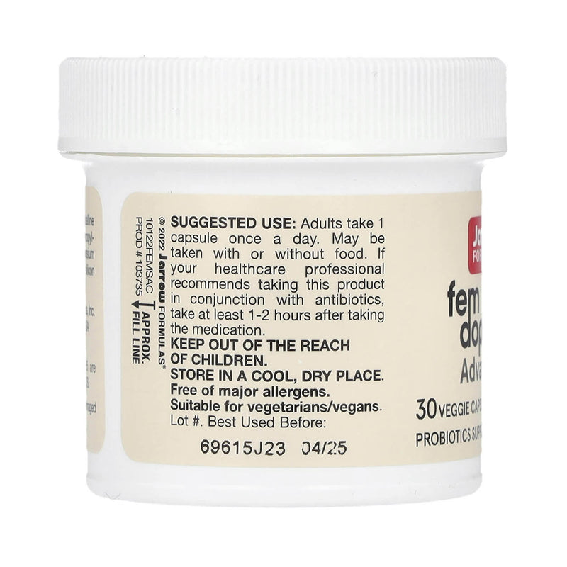 Încărcați imaginea în vizualizatorul Galerie, Fem Dophilus, Advanced (Flora Vaginala), 10 Billion CFU, Jarrow Formulas, 30 capsule
