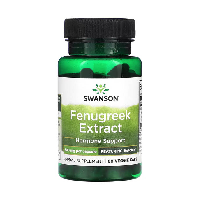 Fenugreek Extract, 300 mg, Swanson, 60 capsule SWU855