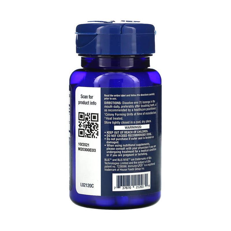 Încărcați imaginea în vizualizatorul Galerie, Florassist Oral Hygiene Probiotic, Life Extension, 30 drajeuri
