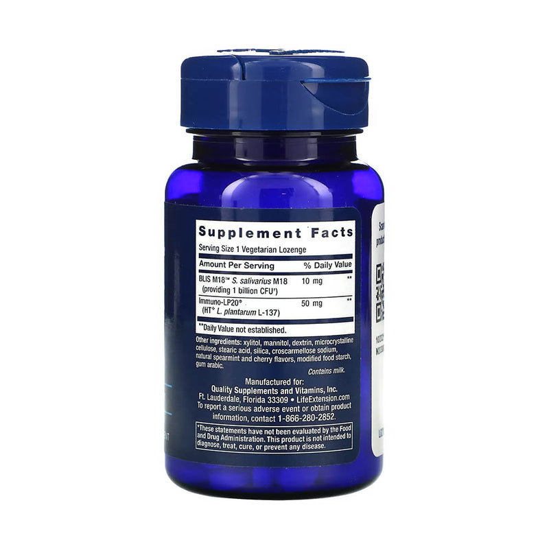 Încărcați imaginea în vizualizatorul Galerie, Florassist Oral Hygiene Probiotic, Life Extension, 30 drajeuri
