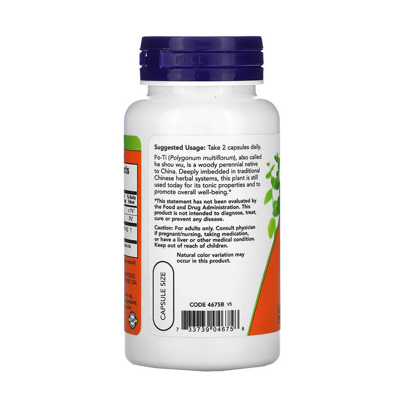 Încărcați imaginea în vizualizatorul Galerie, Fo-Ti, He Shou Wu, 560 mg, Now Foods, 100 capsule
