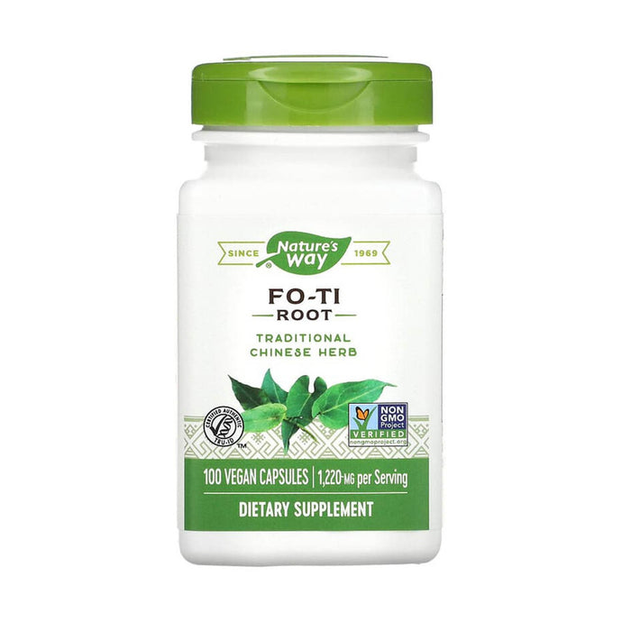 Fo-Ti Root, He Shou Wu, 610 mg, Nature's Way, 100 Capsule