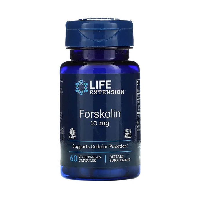 Forskolin (Coleus Forskohlii Extract), 10 mg, Life Extension, 60 capsule