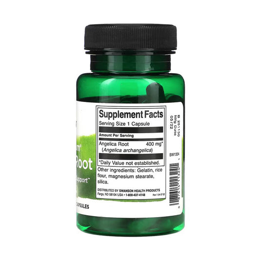 Full Spectrum Angelica Root, 400 mg, Swanson, 60 capsule SW1324